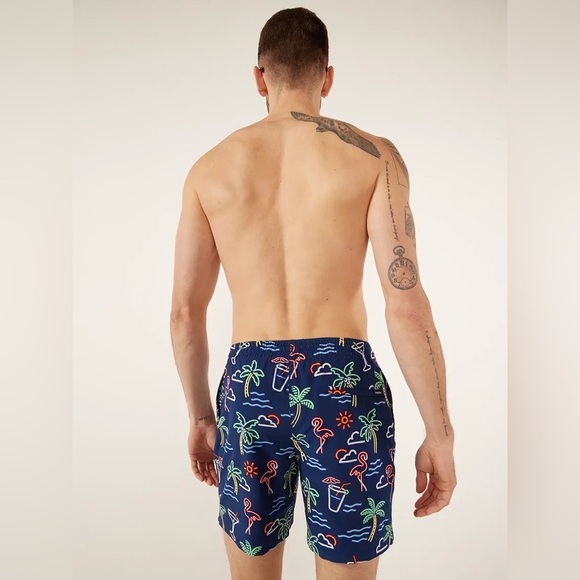 Chubbies Swimshorts Size Medium 7" Inseam Color Blue - Picture 5 of 5